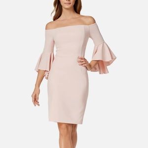 Calvin Klein Off-The-Shoulder Sheath Dress